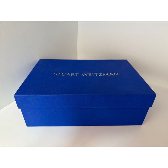 NIB Stuart Weitzman Criss Cross Bow Knot Block Heel Sandals in Dolce Pink Size 9 - Picture 14 of 14